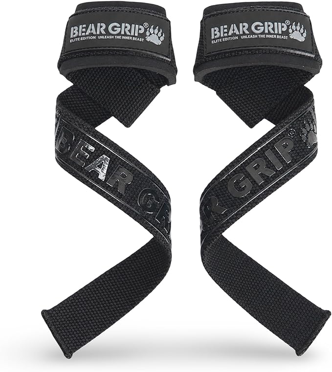 Lifting Wrist Straps for Weightlifting, Bodybuilding, Powerlifting, Strength Training, & Deadlifts - Padded
